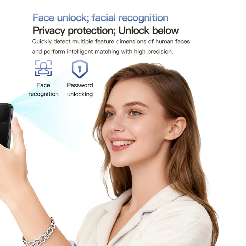 SOYES Mini Smartphone 3.0" Display 2GB RAM 16GB ROM Android 9.0 Dual SIM Standby Face Unlocked 3G Social Media App Small Phone
