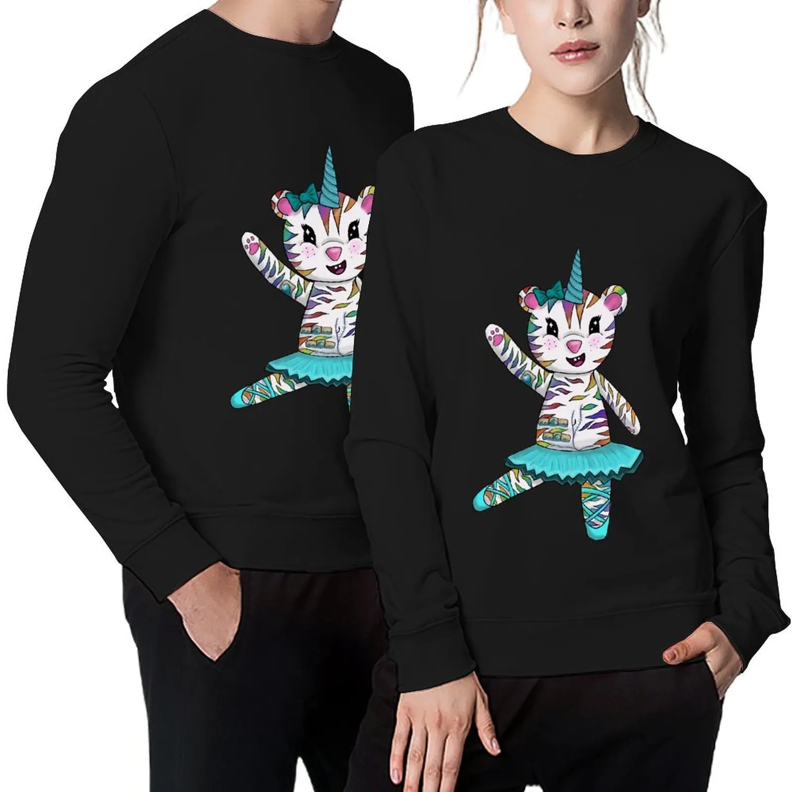 

Grace the Tiny Tiger Pullover men's autumn clothes autumn clothes fashion men male clothes hoody