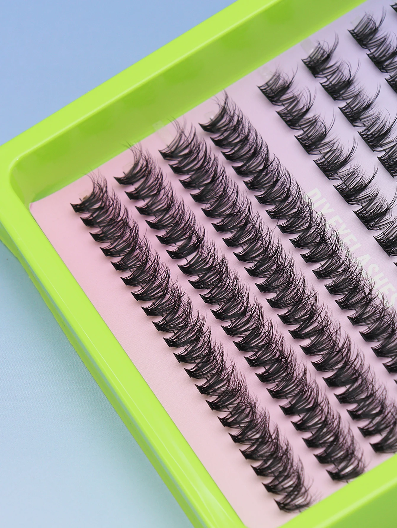 192 مجموعة من 3 أنماط مزيج من الرموش المخصصة للعيون الملونة والحفلات الطبيعية والنوادي وحفلات اجتماعات العمل اليومي والنوادي