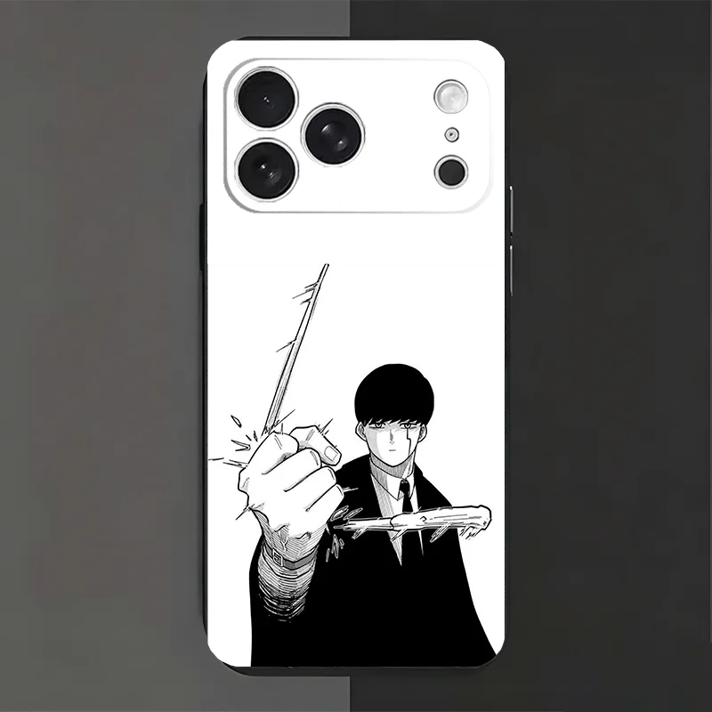 Mashle Magic And Muscles Anime Phone Case For iPhone 18 17 16 15 Plus 14 Pro Max 17E 16E 11 13 12 Mini XS X 7 SE Pattern Cover 1 view 4