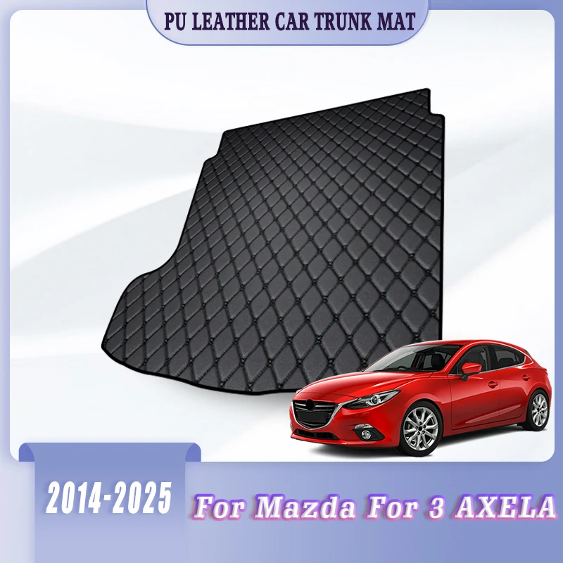 

Durable Rear Cargo Mat For Mazda 3 AXELA 2014-2025 Hatchback Sedan Non-Slip Easy to Clean Long-Lasting Car Trunk Mat Accessories