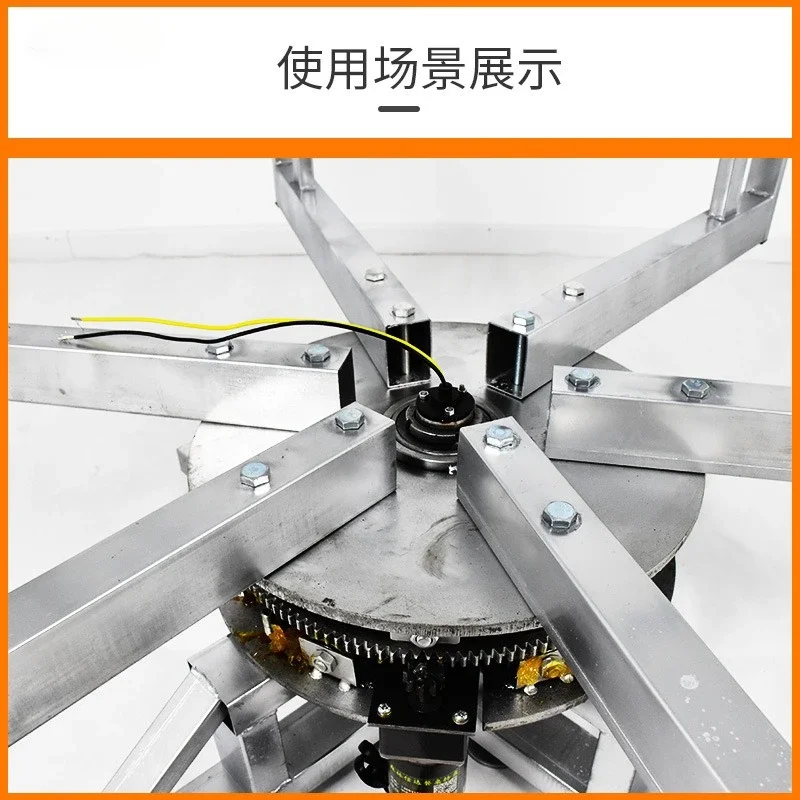 for Electric Dining Table Induction Cooker Turntable Rotates Conductive Rotor, Round Table Turntable Movement Rotates Without