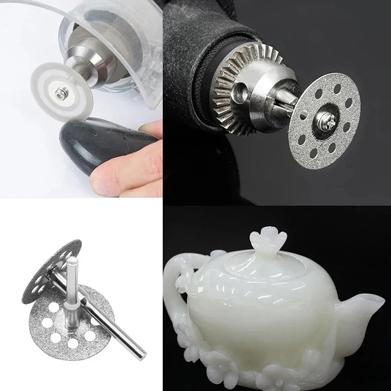 

Cutting Wheels For Dremel Rotary Tool Tile Cutter 545 Ceramic Glass Stone Masonry Blades Disc Set