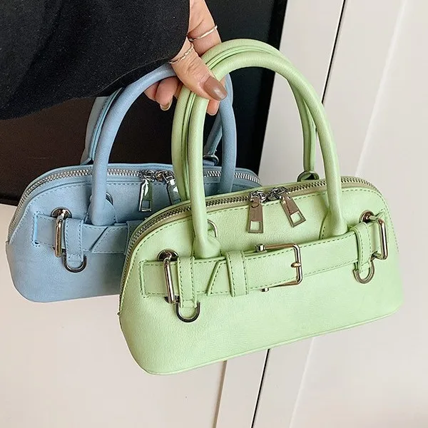 

2025 Women's Niche Dopamine Shell Bag - Trendy Casual Shoulder Hand-Carry, Joyful Fashion Crossborder Bag