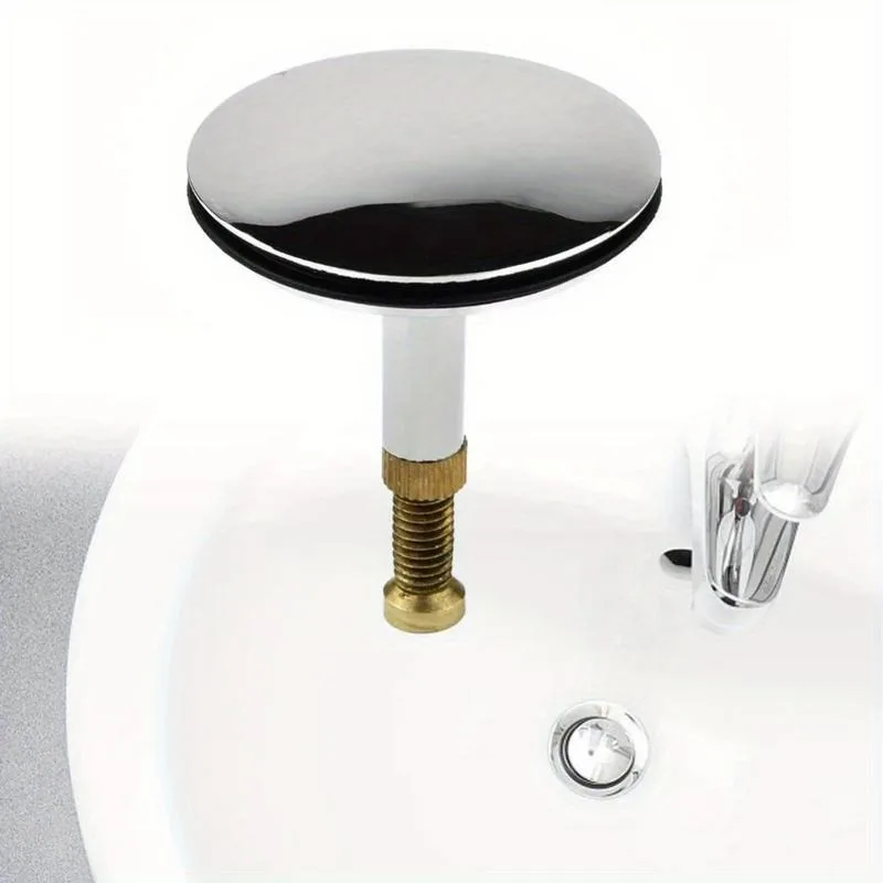 1Pc 43mm Water Sealing Plug for Bathtub Drain Stopper Bathroom Sink Waste Pop Up Drain Plug Replacement Strainer Accessory