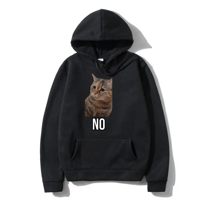 

Talking Cat Meme Graphic Print Hoodie Men Women Clothing Fashion Oversized Hooded Sweatshirt Streetwear Harajuku Pullover Male