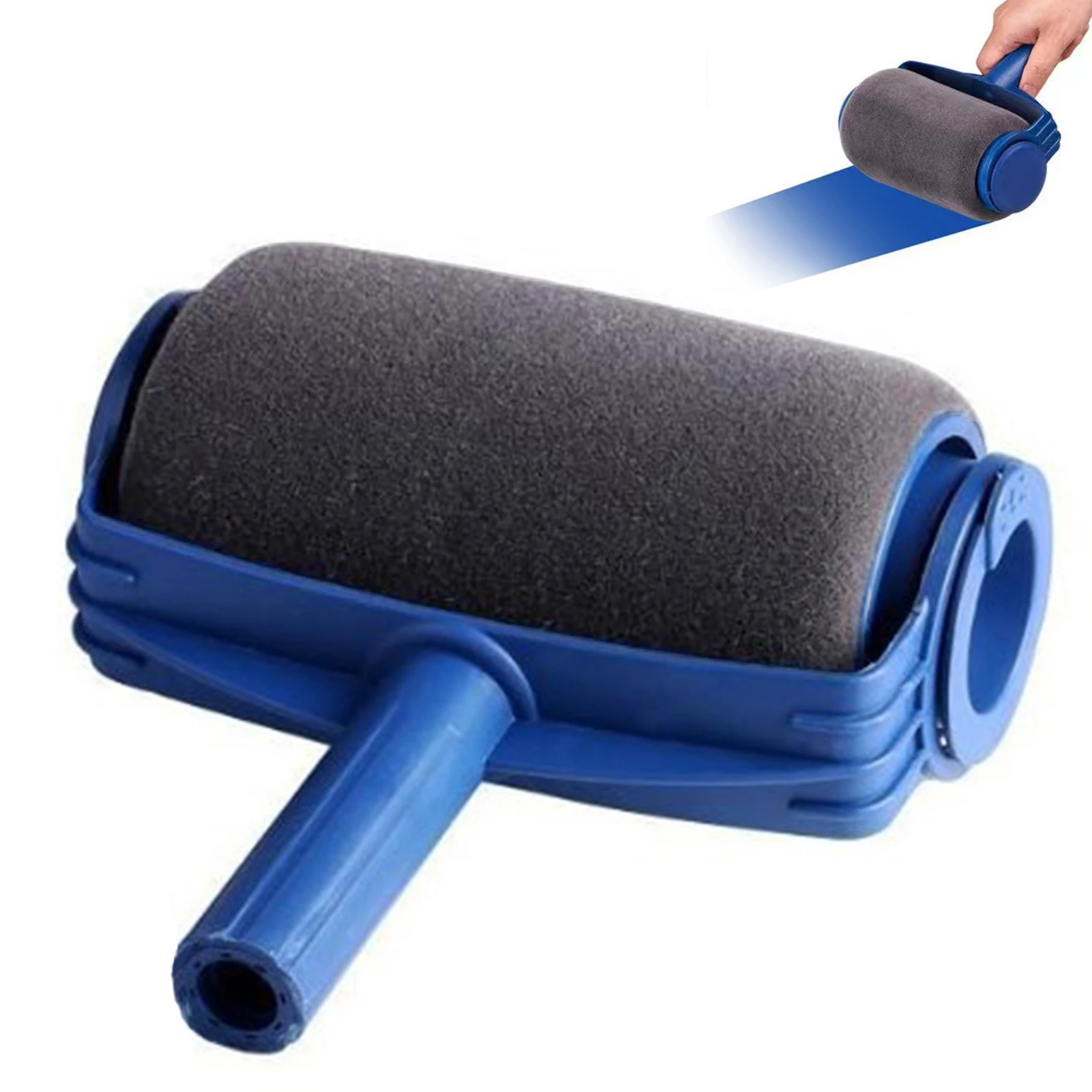 

5 in 1 Wall Corner Paint Roller Brush for Smooth Ceiling Edges Painting with Ergonomic Handle and 10mm Nap