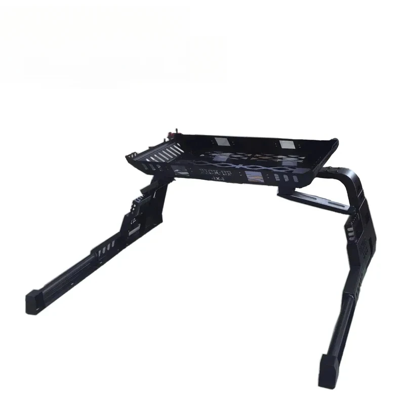 

Factory Sale Hot Selling Ramand 4X4 Black Steel Sport Pickup Roll Bar With Roof Rack Ranger F0 Tacoma Hilux Tundra