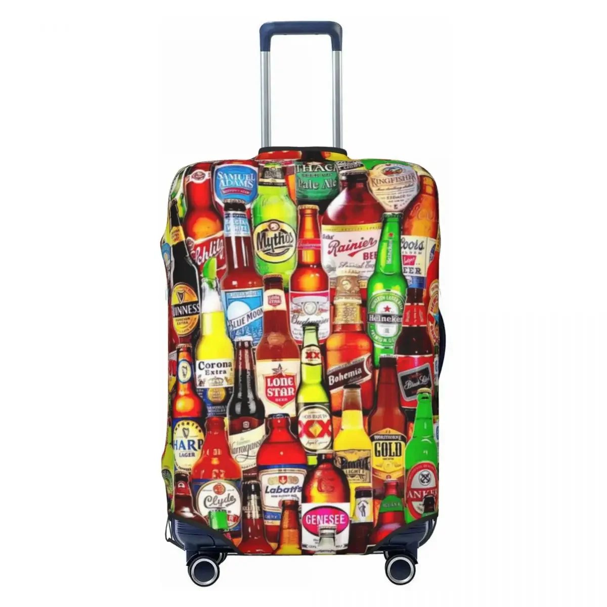 99 Bottles Of Beer On The Wall  Luggage Protective Dust Covers Elastic Waterproof 18-32inch Suitcase Cover Travel Accessories