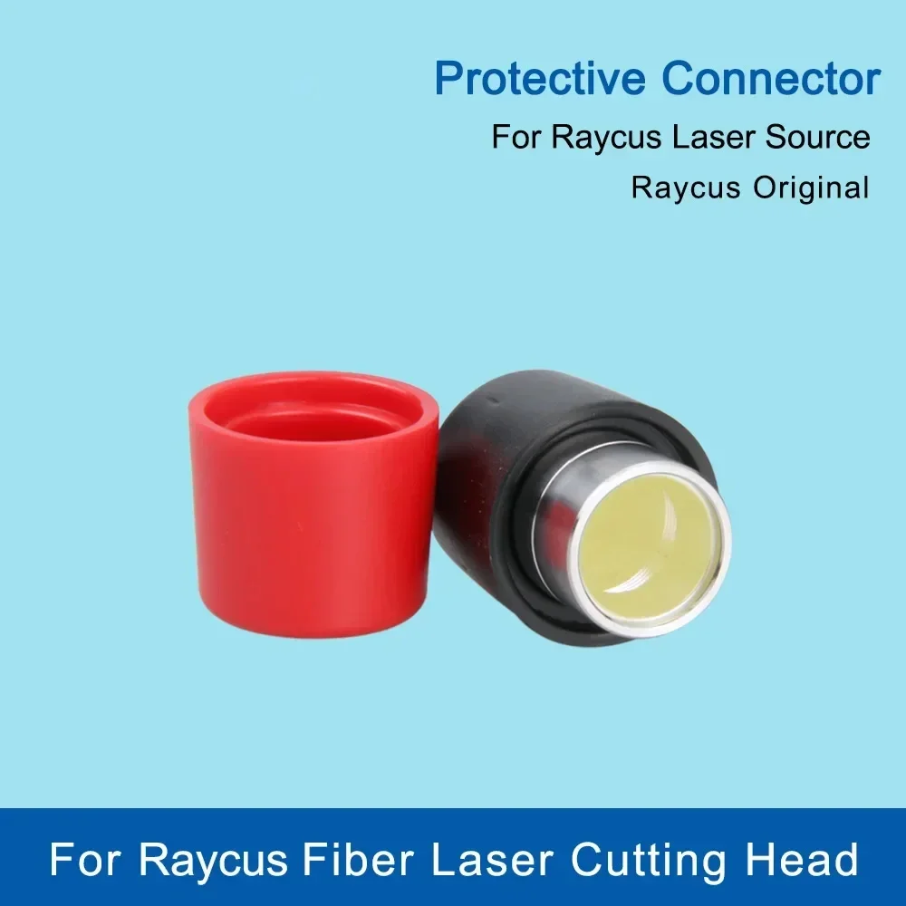  10PCS/Lot Raycus Output Connector Protective Lens Group QBH for Raycus Raytools Bodor Fiber Laser cutting Source 0-4KW