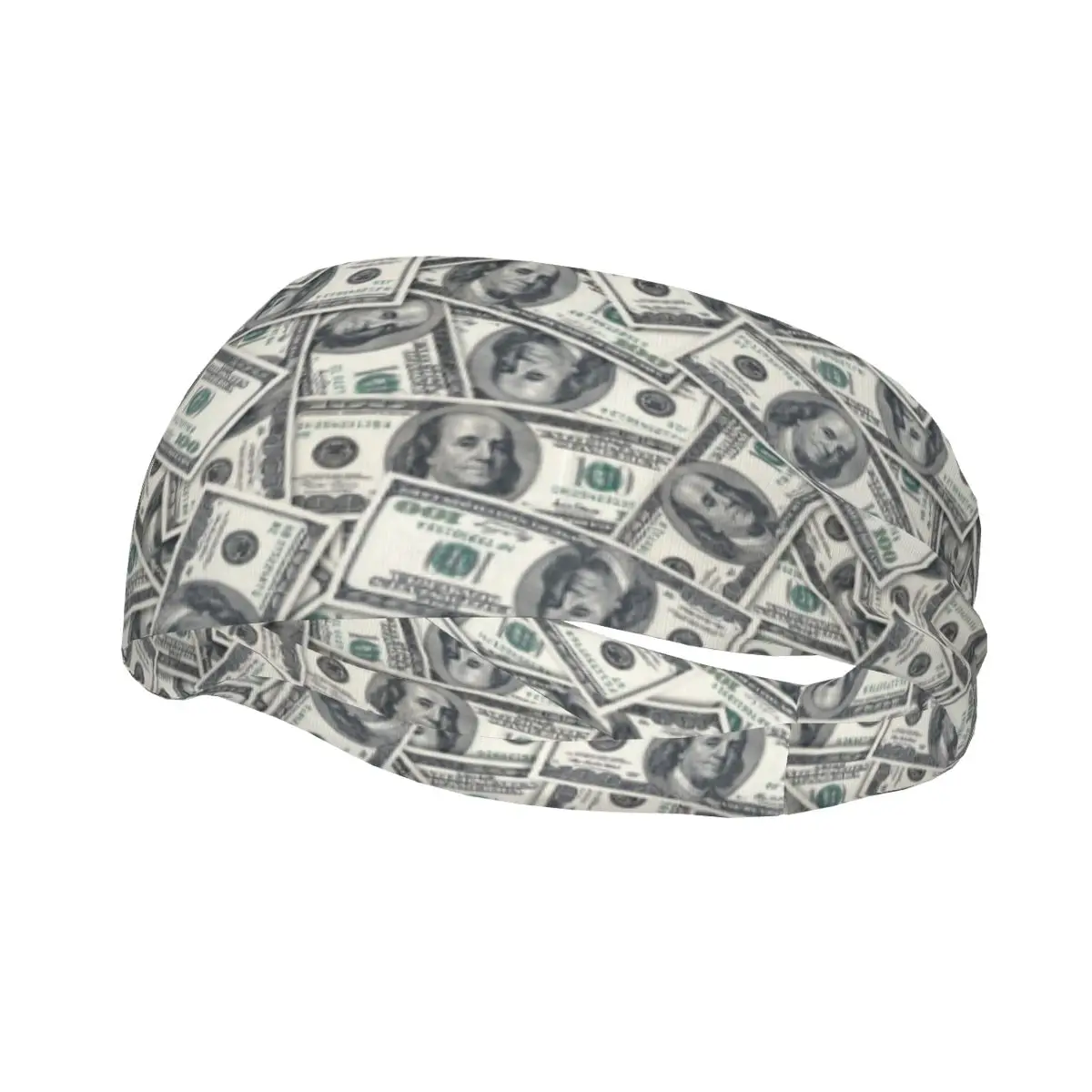 

Headband US Dollar Currency Money Pattern Headwrap Hairband for Tennis Gym Fitness Headwear Hair Accessories
