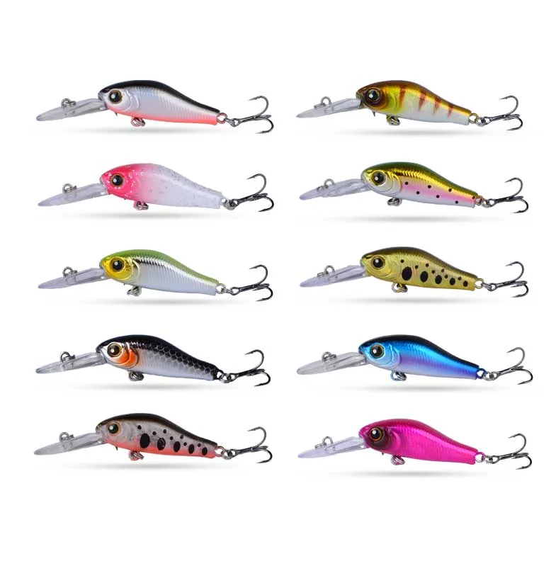 

1 шт., рыболовная приманка, качественная приманка для гольяна, 3D глаза, пластиковая жесткая приманка, искусственные джиг-воблеры Pesca, воблеры, рыболовная приманка