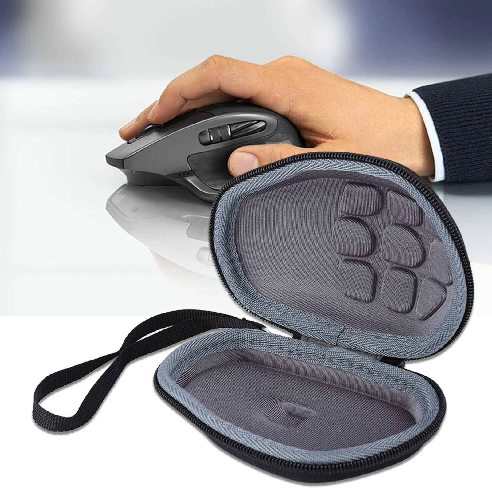 Mouse Storage Box Mouse Storage Pouch EVA Protective Mouse Case Carrying Pouch Cover Bag for Logitech MX Master /MX Master 2S