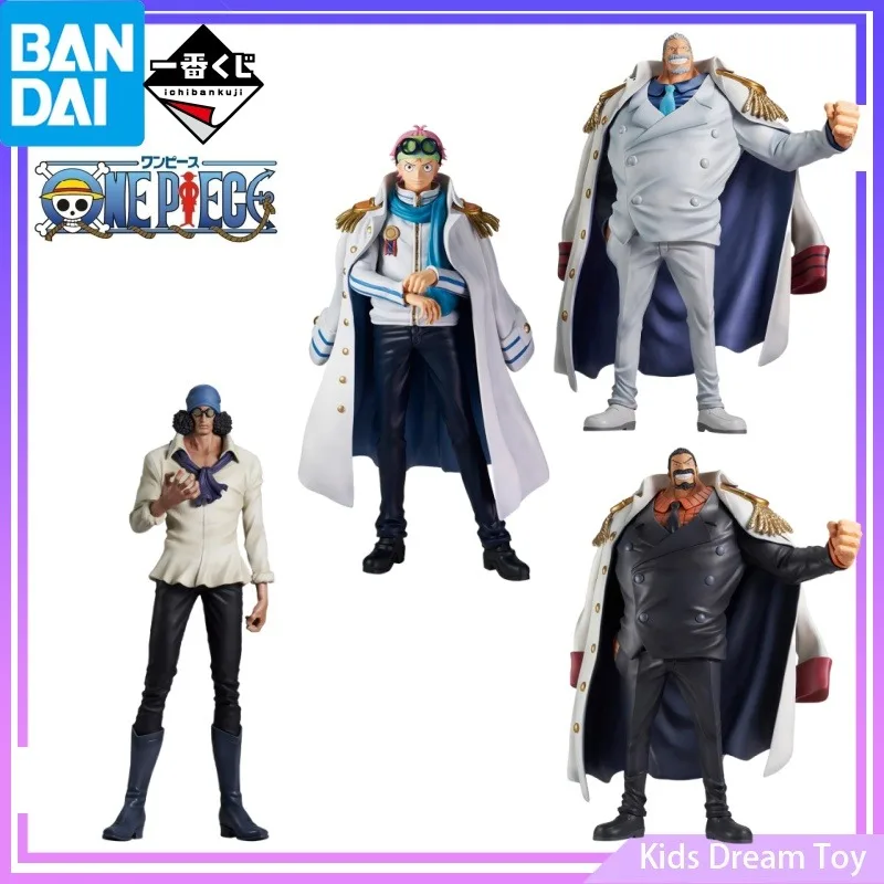 

Bandai in Stock Original Ichibankuji ONEPIECE Anime Legendary Hero Coby&Monkey.D.Garp&Kuzan MASTERLISE Action Figures Toys Model