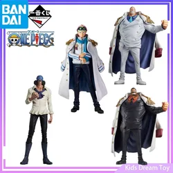 Bandai in Stock Original Ichibankuji ONEPIECE Anime Legendary Hero Coby&Monkey.D.Garp&Kuzan MASTERLISE Action Figures Toys Model