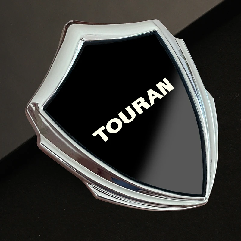 auto accessory 3D metal accsesories car stickers for Volkswagen vw touran