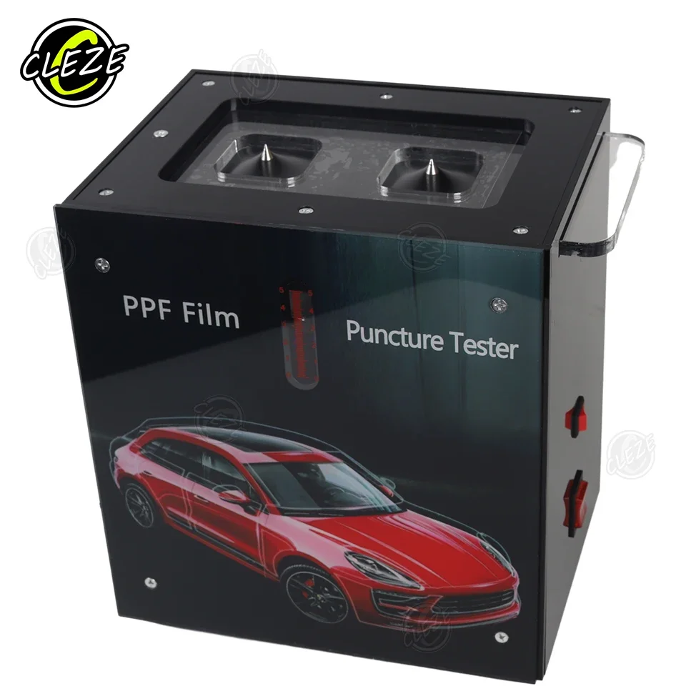 

CLEZE Professional Window Tint Film Test Machine Automatic Puncture Film Tester Ppf Window Wrap Film Strength Tester Machine