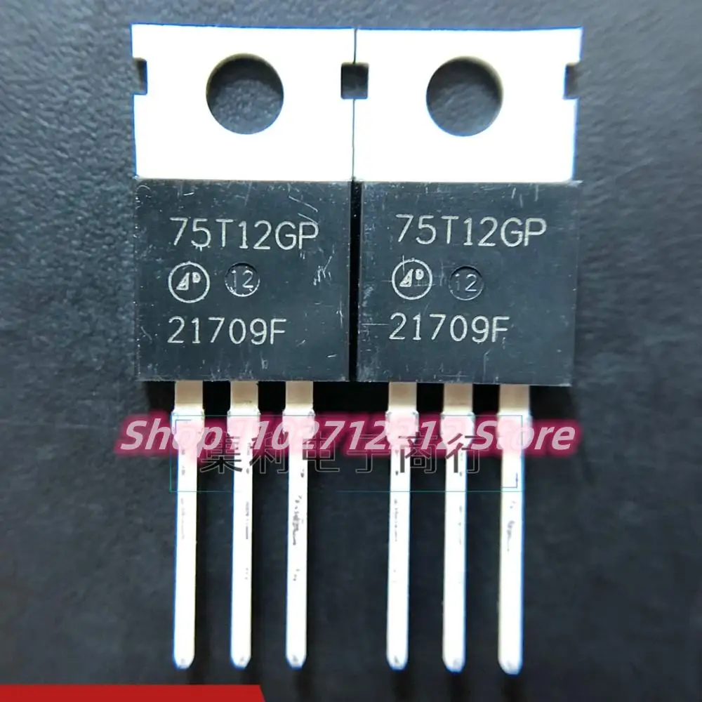 

5PCS-10PCS 75T12GP AP75T12GP TO-220 66A/120V NMOS Quick Delivery