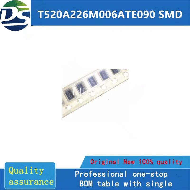 10 PÇS/LOTE  T520A226M006ATE090 SMD   NEW  IN  STOCK