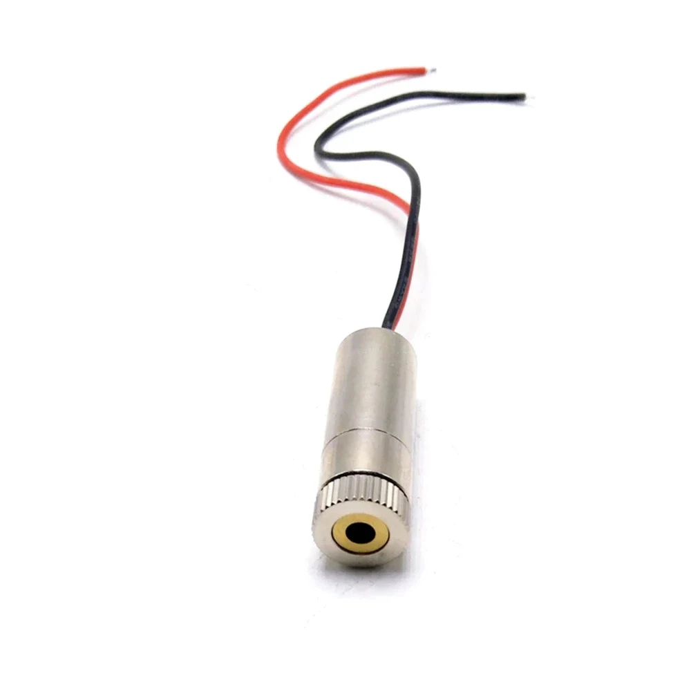 Module de Diode Laser à points bleus, 450nm 50mW, 3-5V 12x35mm