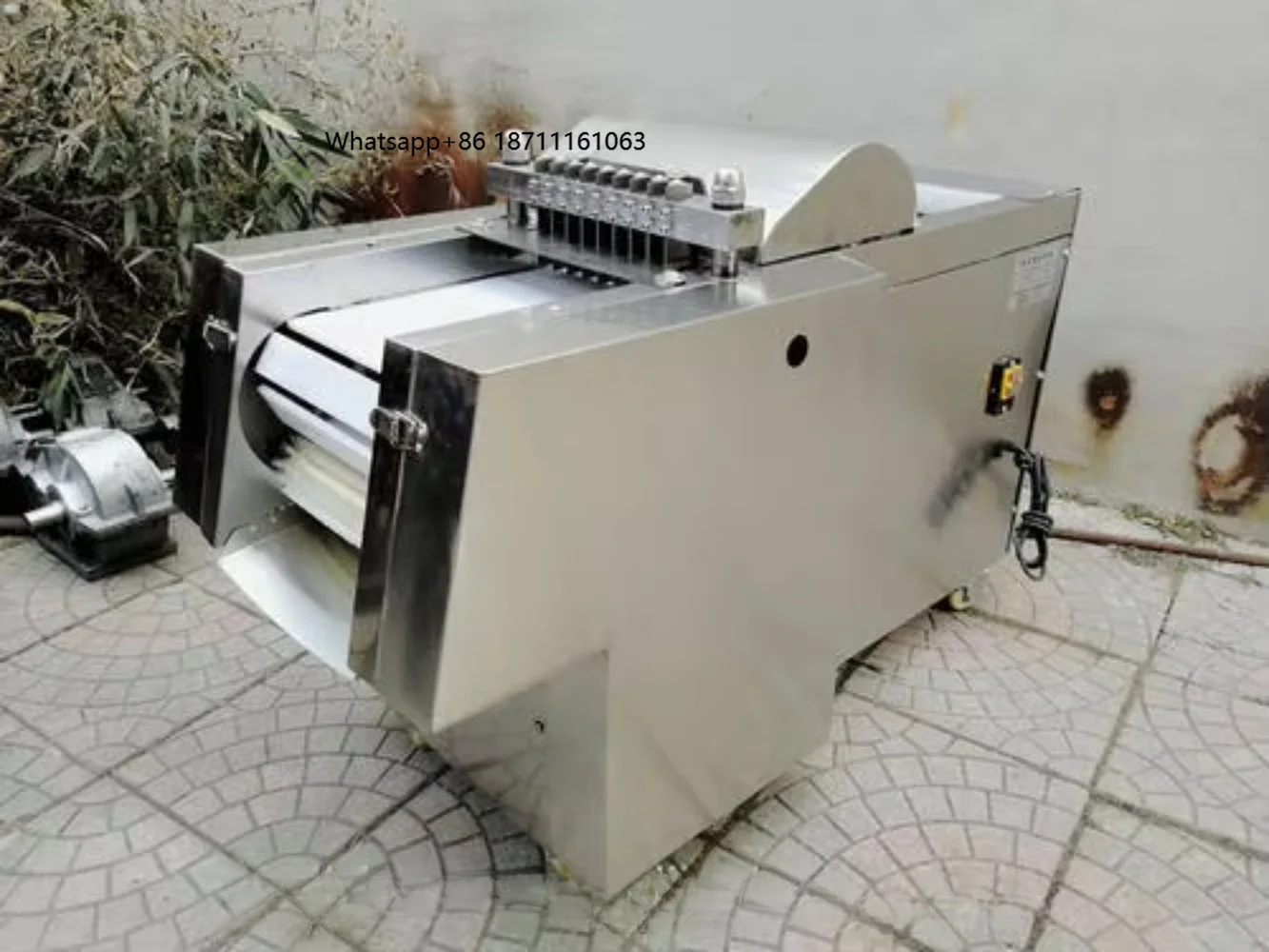 Electric Automatic Fish Chicken Dicing Frozen Goat Beef Meat Strips Dicer Cube Cutting Machine Price