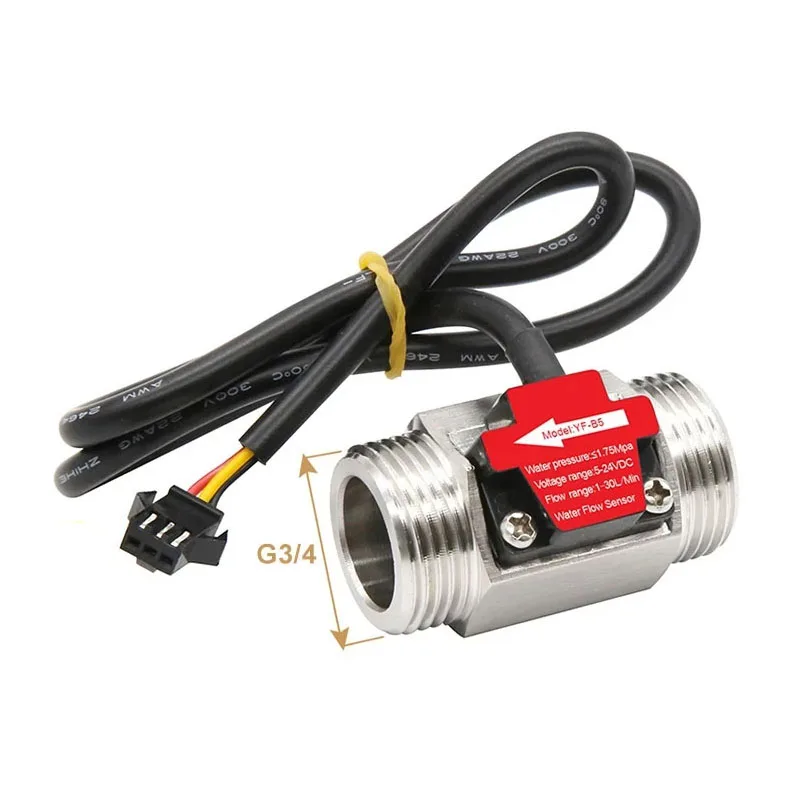 Imagem -02 - Sensor de Fluxo de Água Medição de Temperatura Fluxo Aceleração g1 g1 2