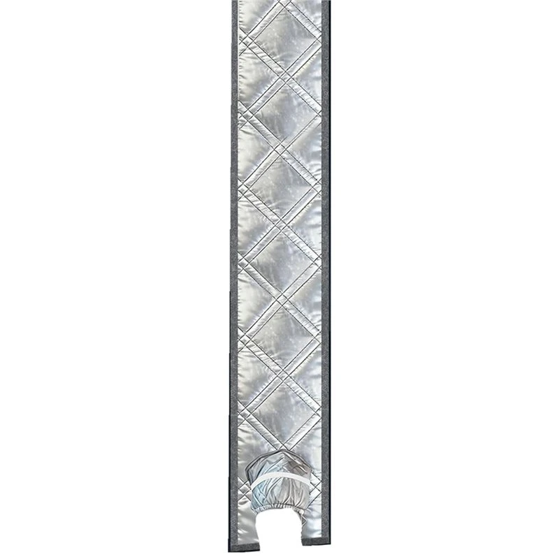 DT19-AC pour fenêtre coulissante portable - 25x180cm, tissu d'étanchéité en matériau composite, isolation thermique, protection contre la poussière