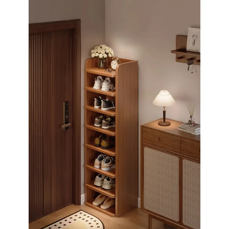 

Shoe rack multi-layer household entrance entry indoor simple small narrow shelf rental room storage shoe cabinet