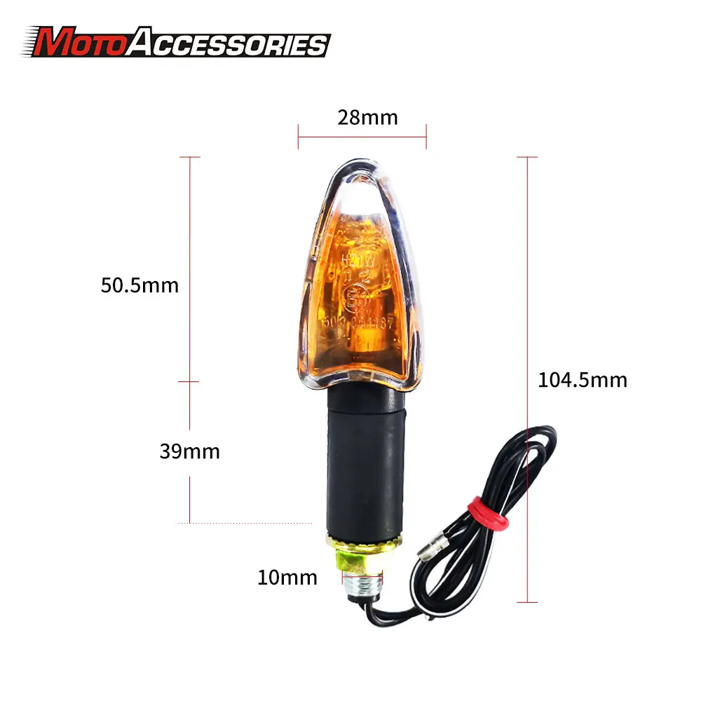 Motorcycle Turn Signal Indicator Light For KTM Yamaha Kawasaki Honda Suzuki Harley Motorcycles Accessories Blinker Lamp New