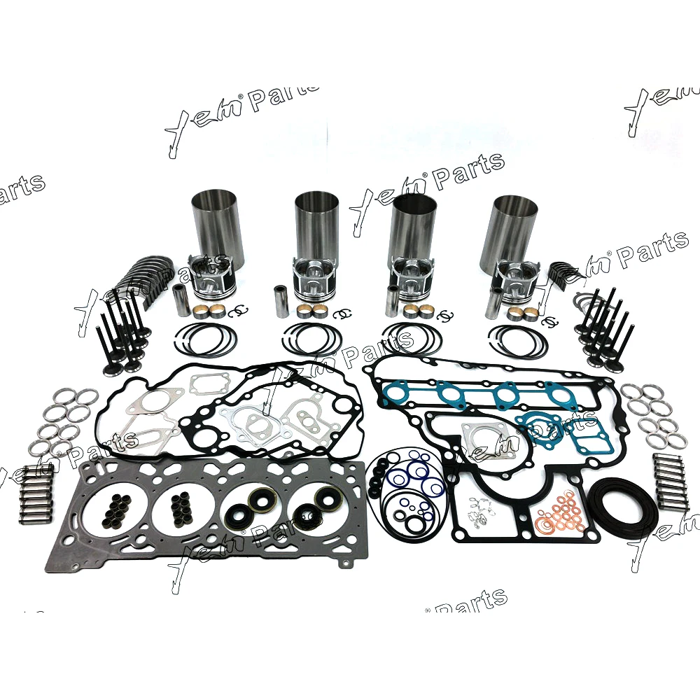 ชุดยกเครื่องเครื่องยนต์ C2.6 ที่ใช้งานได้จริงพร้อมชุดวาล์วแบริ่งปะเก็นสําหรับชิ้นส่วนเครื่องยนต์ Caterpillar