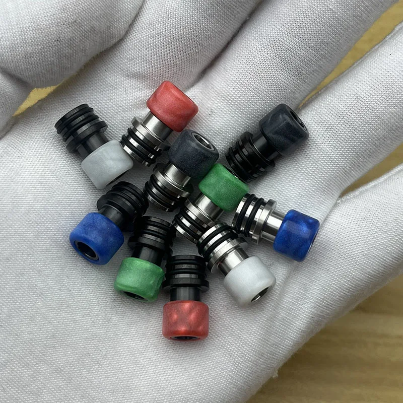 vape 510 MTL بالتنقيط تلميح الفولاذ المقاوم للصدأ مادة الراتنج 4.3 مللي متر القطر الداخلي لخزان RTA البخاخة Dotaio Boro صندوق Vape اكسسوارات