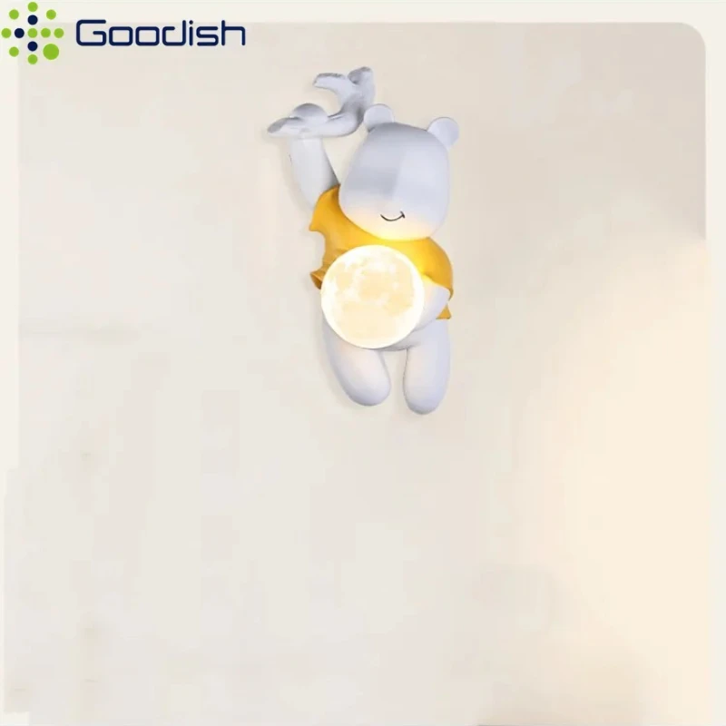 Nordic Minimalist LED Wall Lamp Sconces Creative Artistic Iron Wall Light for Living Room Bedroom Corridor Home Decoration Lamps