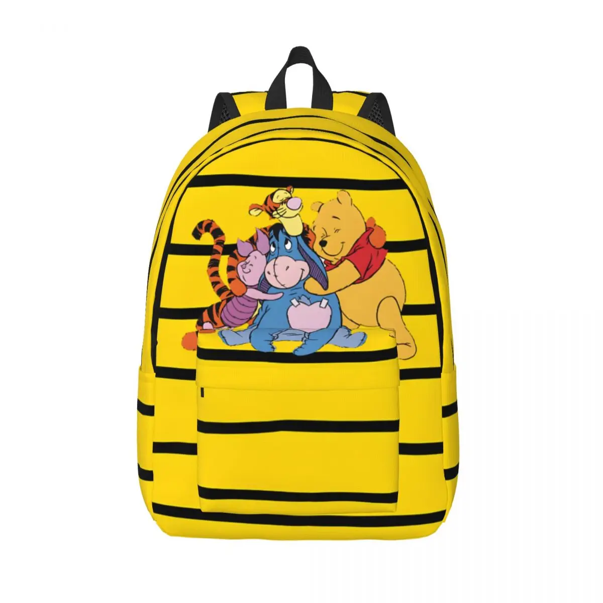 Adjustable Strap The Pooh Winnie Daypack Travel Sturdy Shoulder Disney Pooh Bear Winnie For Boy Girl Bookbag Birthday Gift