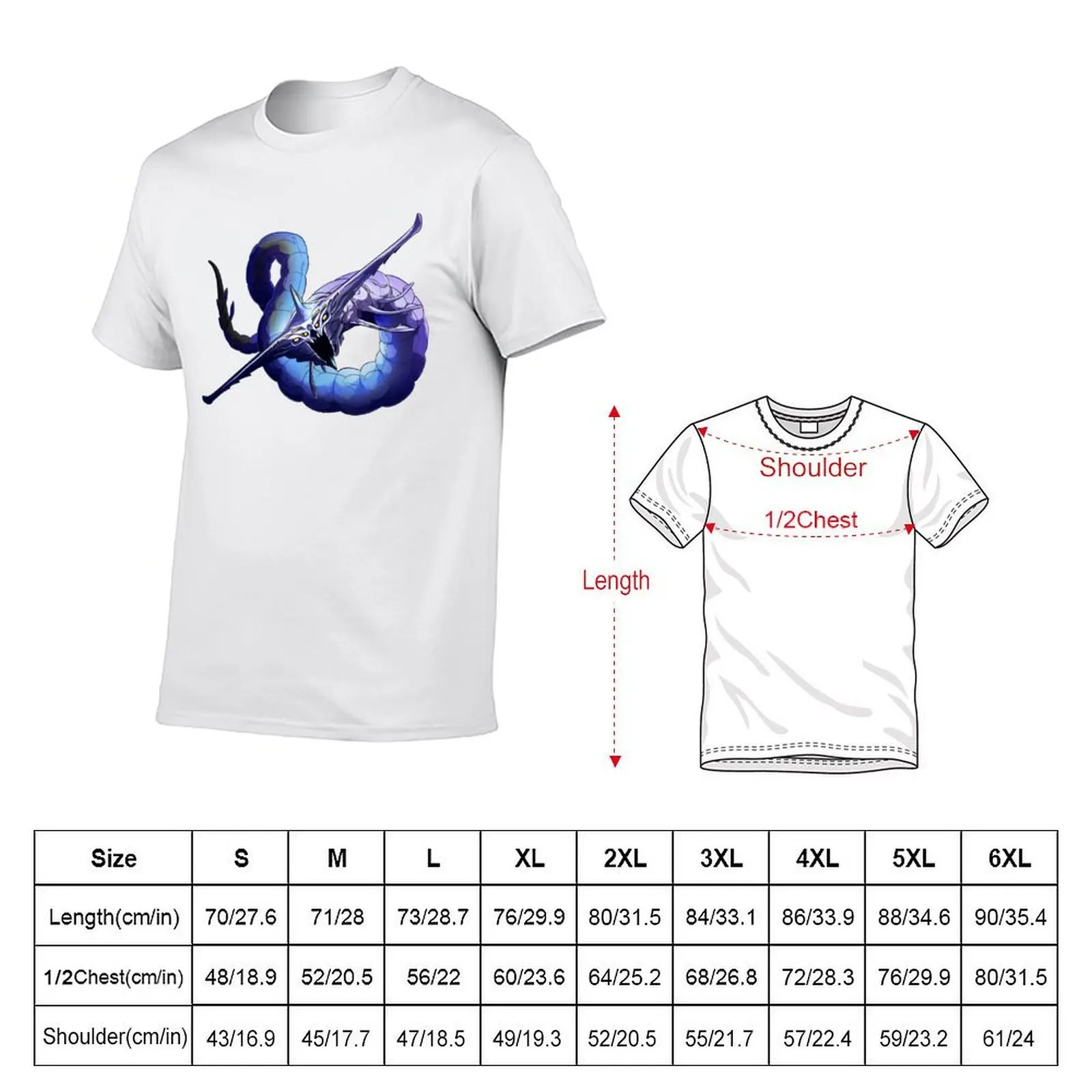 Ghost Leviathan T-Shirt man t shirt summer mens graphic t shirts T-Shirt