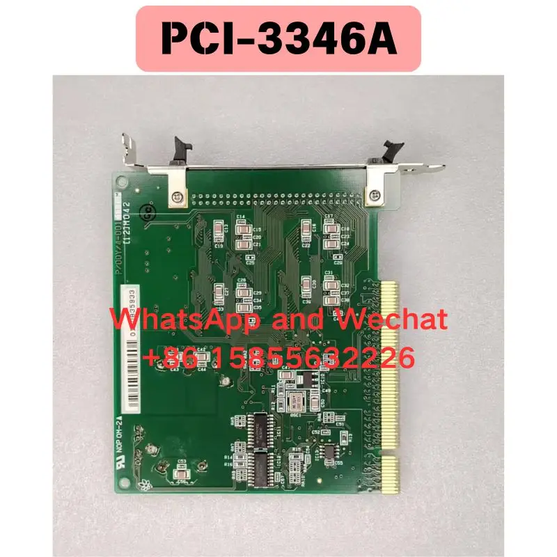 

Плата сбора данных б/у PCI-3346A Функциональный тест ОК Быстрая доставка