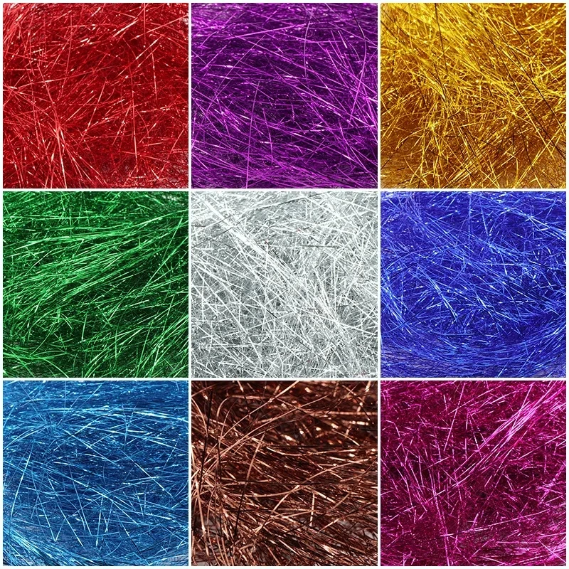 500g Reflective Foil Confetti Shredded Crinkle Lafite Raffia Gift Box Decor Packaging Filler Valentines Wedding Birthday Party