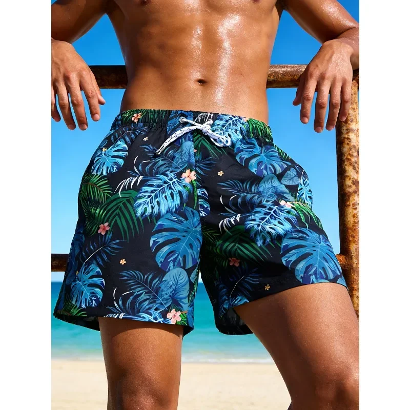 

1 шт. — Мужские быстросохнущие повседневные шорты с карманами и завязками на талии — Спортивные шорты с принтом для фитнеса на открытом воздухе bvv