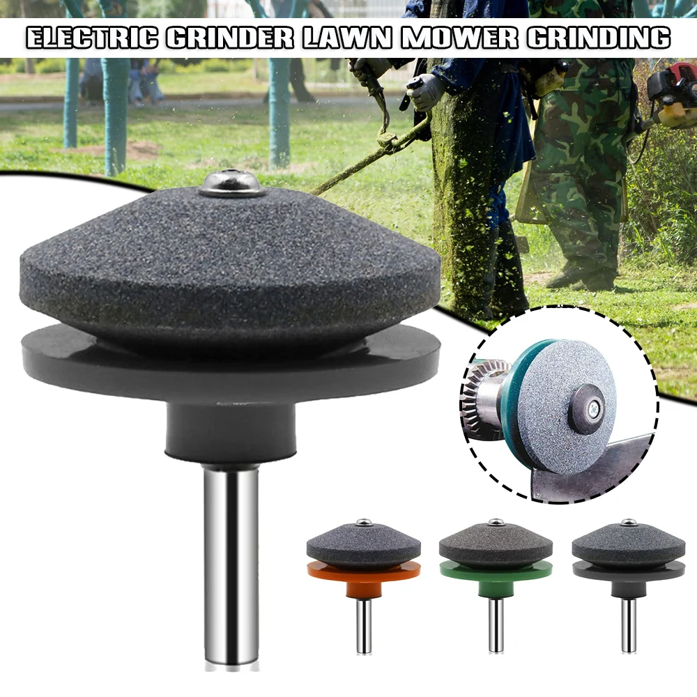 Industrial Grade Machine Grindstone Multifunctional Lawn Mower Sharpening Stone Lawn Mower Sharpener Blade