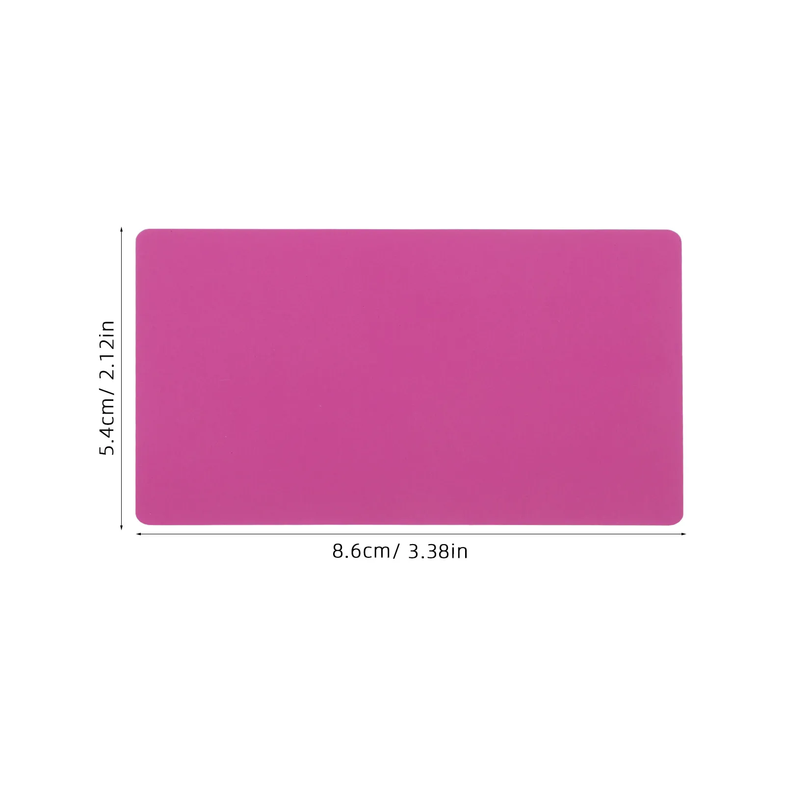 200Pcs Blank Metal Business Cards Aluminum Laser Engraving Sheets Ultra-Thin Metal Cards for Custom Name Plate Engraving