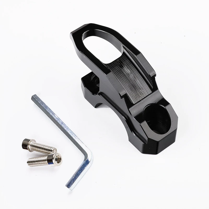 Motorcycle Storage Hook for Helmets CNC Design for Easy Installation and Robust Helmet Protection on Handlebar