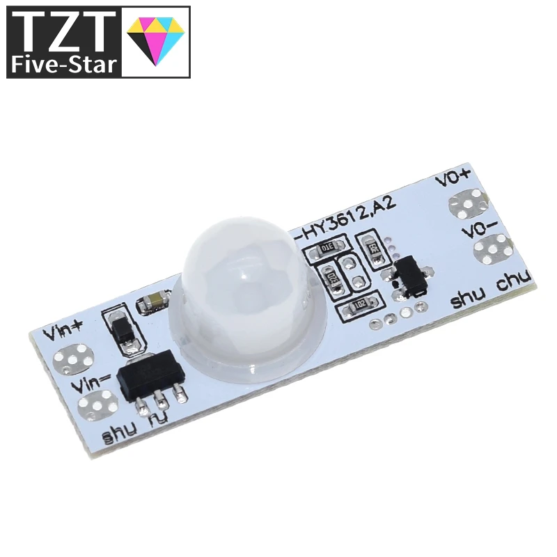 DC 12V 24V Ceiling PIR Motion Sensor Switch Module 3A IR Infrared Induction Body Sensor Detector Controller Switch for LED Light