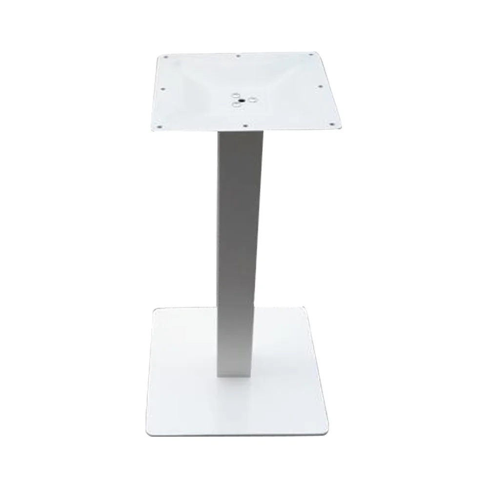 

Outdoor Furniture Matte White Cast Iron Metal Square Table LegsATV&UTV