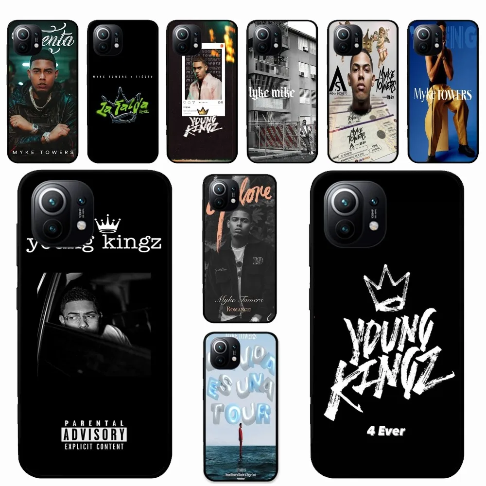 Rapper M-Myke T-Towers Phone Case For Xiaomi Mi 5X 8 9 10 11 12 lite pro 10T PocoX3pro PocoM3 Note 10 pro lite