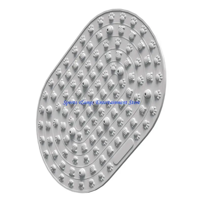 G7NF Soft Silicone Foldable Dot Foot Massager Mat Massage Pad Acupressures Foot Pad