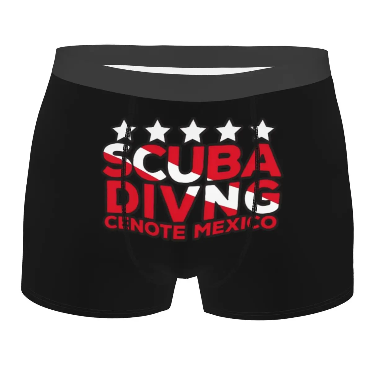 

Custom Scuba Diving Underwear Men Breathable Boxer Briefs Shorts Panties Soft Underpants For Male