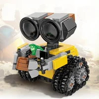 Classic Movie Mini Robot MOC Building Blocks Model DIY Bricks Kits Creative Toys for Kids Children Adult Gifts 3