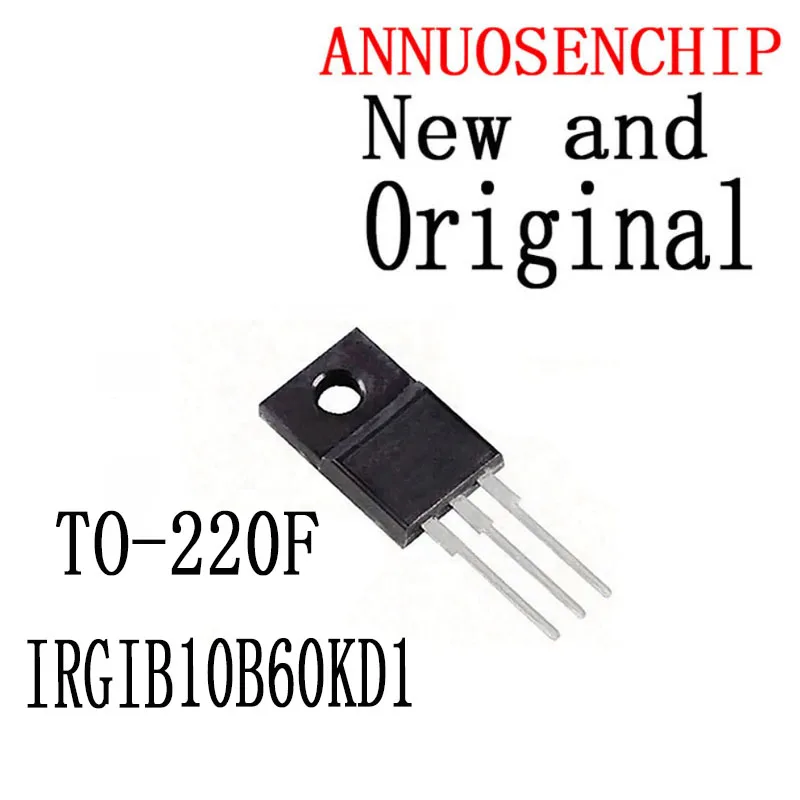 5PCS New and Original TO-220F GIB10B60KD1  TO220F IRGIB10B60 GIB10B60 IRGIB10B60KD1