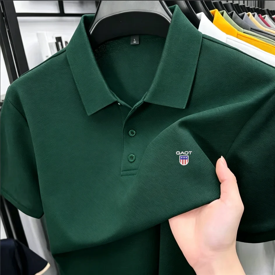 Camisa Polo Masculina de Algod - Polo Shirt Pique avaliação e preço