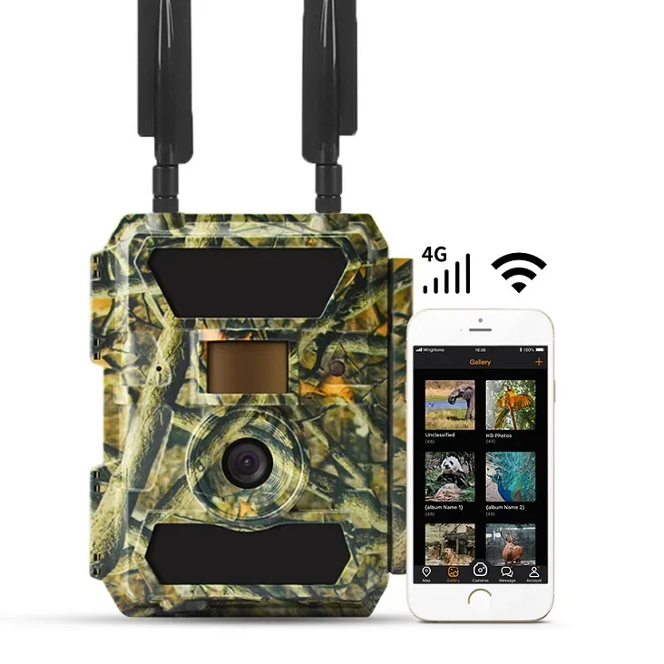 New 4G High Quality 1080P Wireless SMS MMS GPRS GSM GPS 4g Hunting Camera Wildlife 4g Trail Camera