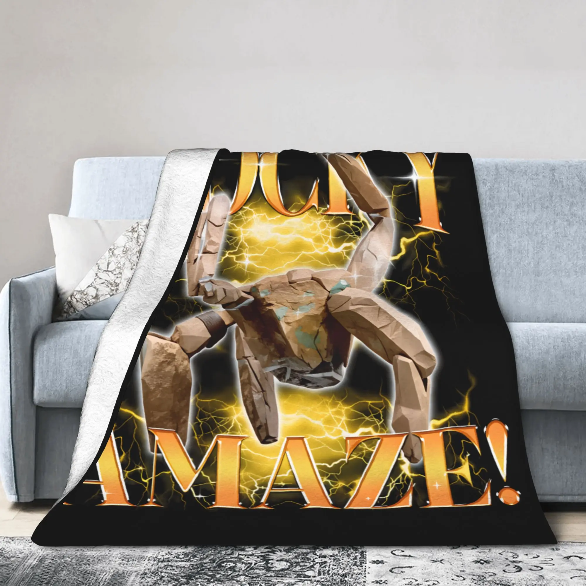 Eridani-Rocky Project Hail Mary Blanket Velvet Autumn Winter Sci-Fi Adventure Multi-function Warm Throw Blankets Bedding Throws